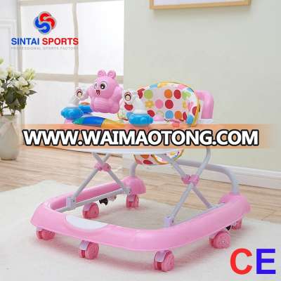 Best foldable kids walking chair toys educational interactive baby walker